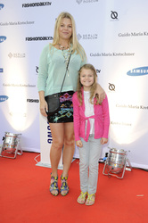 Anne-Sophie Briest mit Tochter Faye