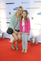 Anne-Sophie Briest mit Tochter Faye