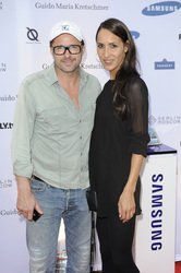 Bruno Eyron mit Freundin Friederike Dirscherl