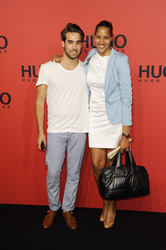 Cassandra Steen mit Manager Michael