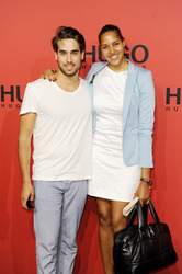 Cassandra Steen mit Manager Michael