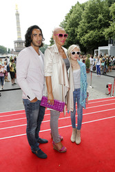 Umut Kekilli, Natascha Ochsenknecht mit Tochter Cheyenne Savannah