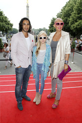 Umut Kekilli, Natascha Ochsenknecht mit Tochter Cheyenne Savannah