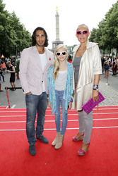 Umut Kekilli, Natascha Ochsenknecht mit Tochter Cheyenne Savannah