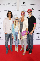 Umut Kekilli, Natascha Ochsenknecht mit Tochter Cheyenne Savannah, Jimi Blue Ochsenknecht