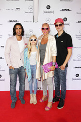 Umut Kekilli, Natascha Ochsenknecht mit Tochter Cheyenne Savannah, Jimi Blue Ochsenknecht