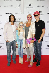 Umut Kekilli, Natascha Ochsenknecht mit Tochter Cheyenne Savannah, Jimi Blue Ochsenknecht