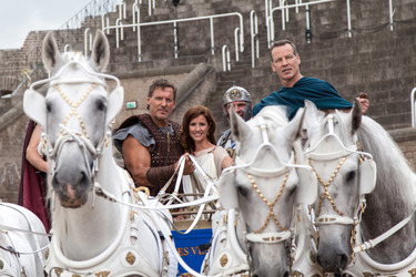 Ralf Moeller, Mareile Höppner, Henry Maske