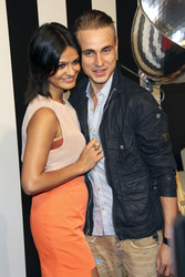 Constantin von Jascheroff mit Freundin Haleh Esbak