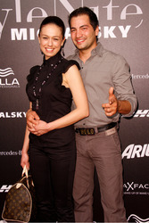 Bülent Sharif mit Ehefrau Emi Oezusek