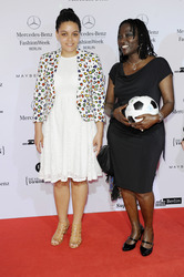 Auma Obama mit Tochter Akinyi