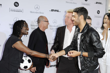 Auma Obama, Boris Becker, Noah Becker