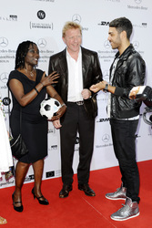 Auma Obama, Boris Becker, Noah Becker