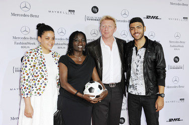 Auma Obama mit Tochter Akinyi, Boris Becker, Noah Becker