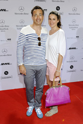 Jan Sosniok mit Freundin Nadine Möllers