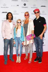 Umut Kekilli, Natascha Ochsenknecht mit Tochter Cheyenne Savannah, Jimi Blue Ochsenknecht