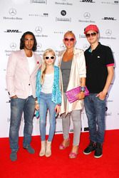 Umut Kekilli, Natascha Ochsenknecht mit Tochter Cheyenne Savannah, Jimi Blue Ochsenknecht