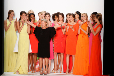 Elisabeth Schwaiger mit Models