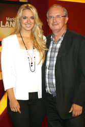 Sabine Lisicki mit Vater Richard Lisicki