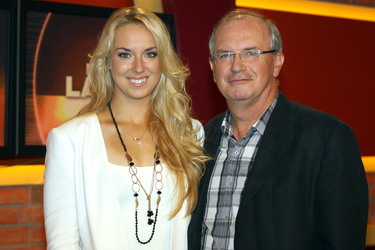 Sabine Lisicki mit Vater Richard Lisicki