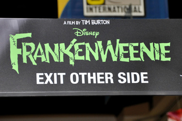 'Frankenweenie' Schild