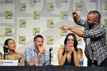 Cynthia Addai-Robinson, Craig Parker, Katrina Law, Andy Whitfield