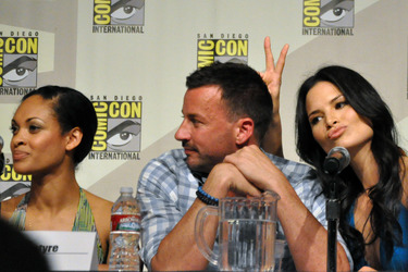 Cynthia Addai-Robinson, Craig Parker, Katrina Law