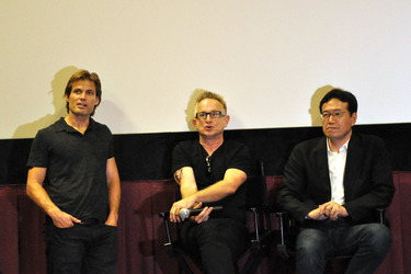 Casper Van Dien, Ed Neumeier, Shinji Aramaki