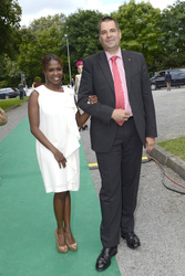 Motsi Mabuse mit Peter Trampe