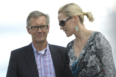 Christian Wulff mit Ehefrau Bettina