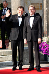 Guido Westerwelle mit Ehemann Michael Mronz