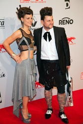 Matthias Maus mit Model