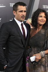 Colin Farrell mit Schwester Claudine Farrell