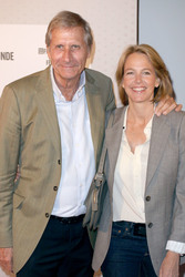 Ulrich Wickert mit Ehefrau Julia Jäkel