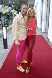 Kim Fisher mit Christof Herbster