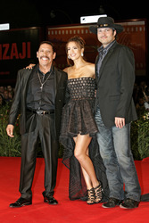 Danny Trejo, Jessica Alba, Robert Rodriguez