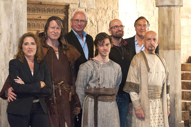 Petra Müller, Stellan Skarsgard, Wolf Bauer, Tom Payne, Philipp Stölzl, Nico Hofmann, Ben Kingsley