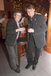 Wolfgang Bahro mit Gast