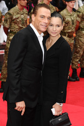 Jean-Claude Van Damme mit Gattin Gladys Portugues