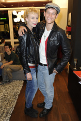 Vinzenz Kiefer mit Freundin Masha Tokareva