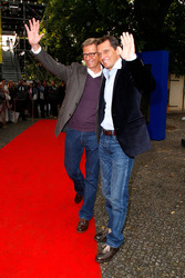 Guido Westerwelle mit Ehemann Michael Mronz