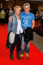 Ralph Herforth mit Schwiegermutter Amelie Glienke