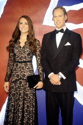 Wachsfiruren von Prinz William und Herzogin Kate