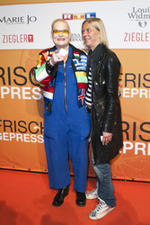 Hella von Sinnen mit Lebensgefährtin Cornelia Scheel