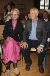 Susanne Schmidt mit Ehemann