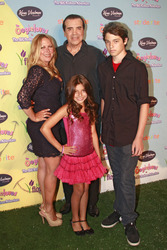 Chazz Palminteri mit Gattin Gianna Ranaudo, Tochter Gabriella Rose und Sohn Dante Lorenzo