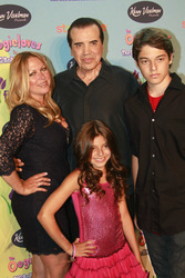 Chazz Palminteri mit Gattin Gianna Ranaudo, Tochter Gabriella Rose und Sohn Dante Lorenzo