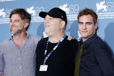 Paul Thomas Anderson, Harvey Weinstein, Joaquin Phoenix