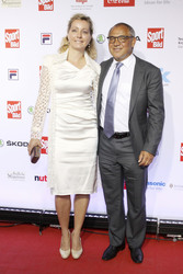 Felix Magath mit Frau Nicola