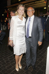 Felix Magath mit Frau Nicola